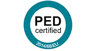 Uflow PED Certification For Angle Seat Valves